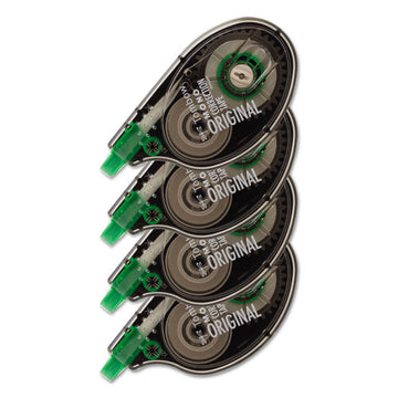 Tombow® Mono Correction Tape, Non-refillable, 1-6" X 394", White Tape, 4-pack freeshipping - TVN Wholesale